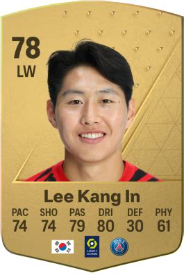 kang in lee sofifa|Lee Kang In EA FC FIFA 24 Career Mode Ratings .